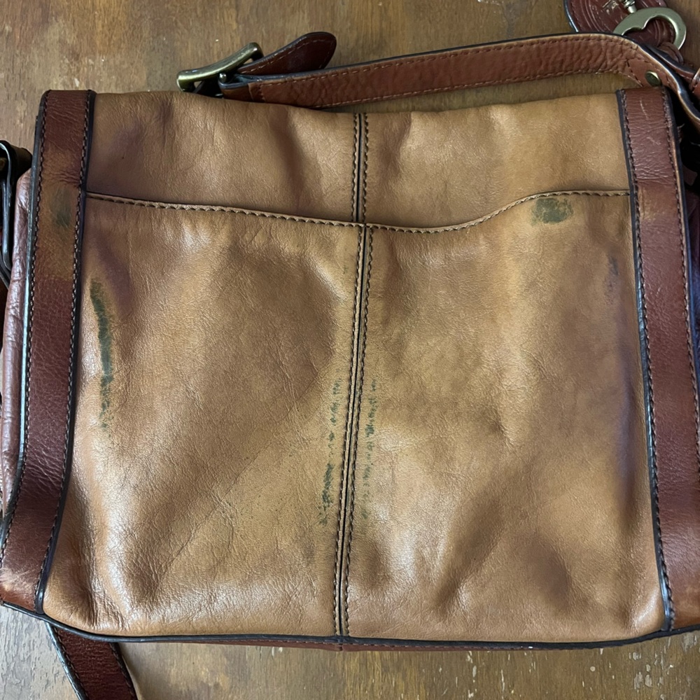 Fossil Messenger Bag And Wallet Combo - image 2
